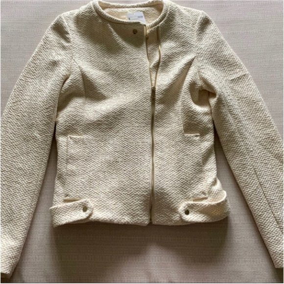 H&M Tweed Biker Jacket (S) - Picture 4 of 5